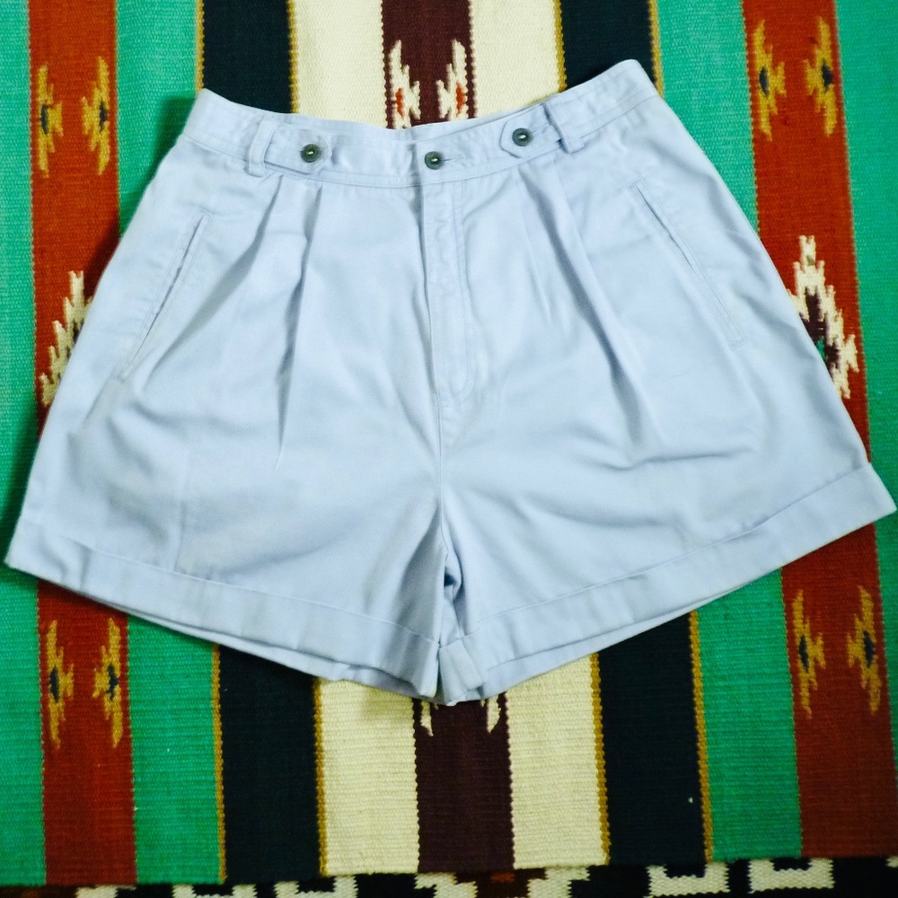 Vintage Liz Sport Women's 12 Lavender High Waist Shorts